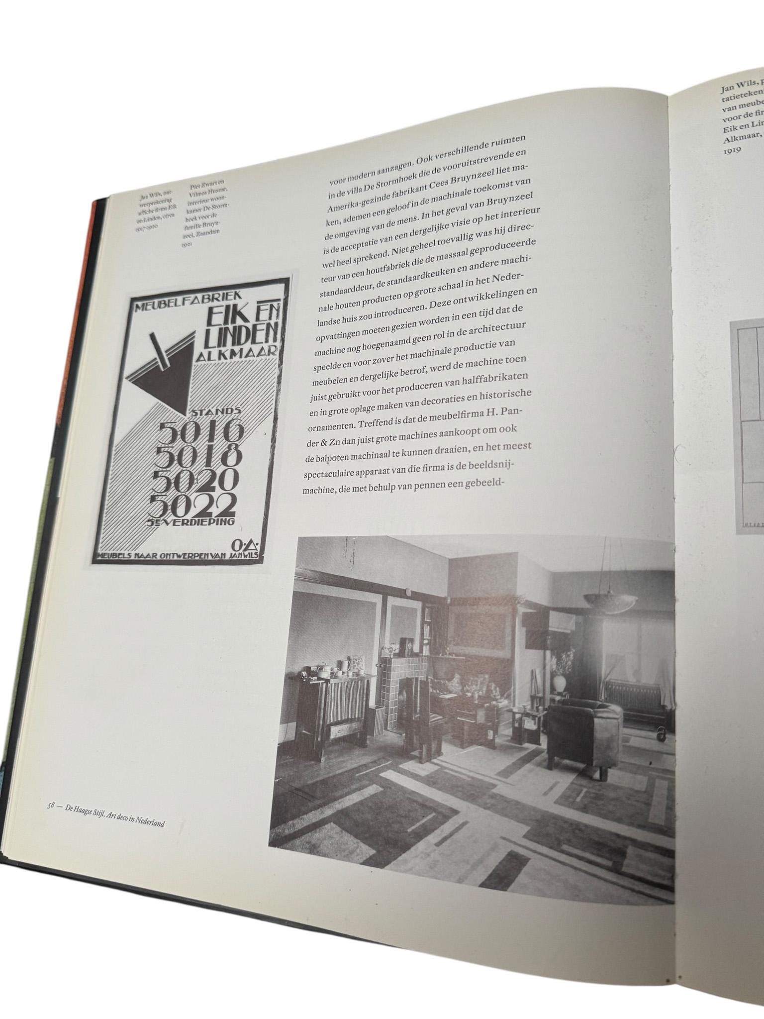 Art Deco Modernist Sideboard by Jan Wils for Meubelfabriek Eik en Linden, 1919 For Sale 9