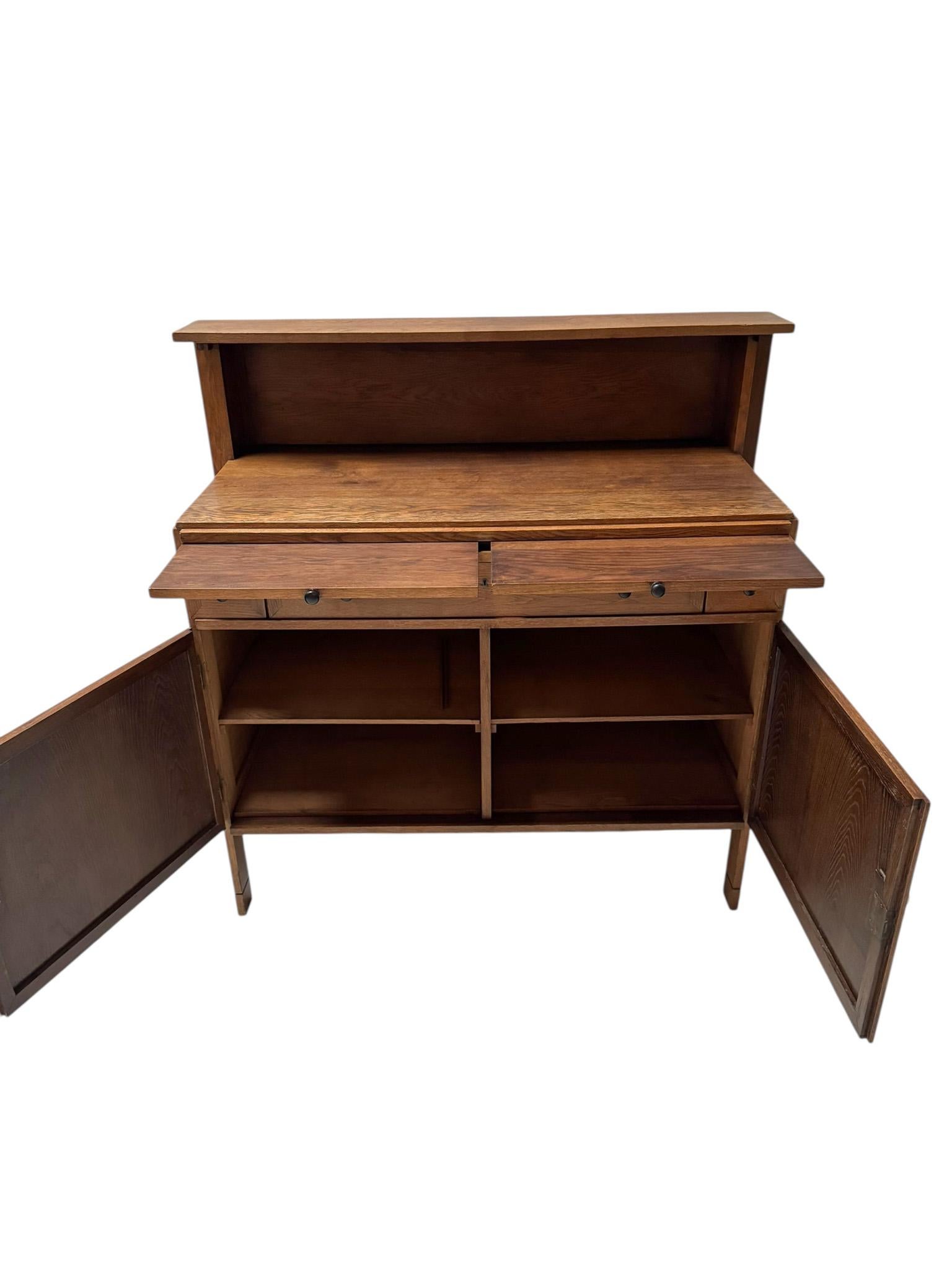 Early 20th Century Art Deco Modernist Sideboard by Jan Wils for Meubelfabriek Eik en Linden, 1919 For Sale