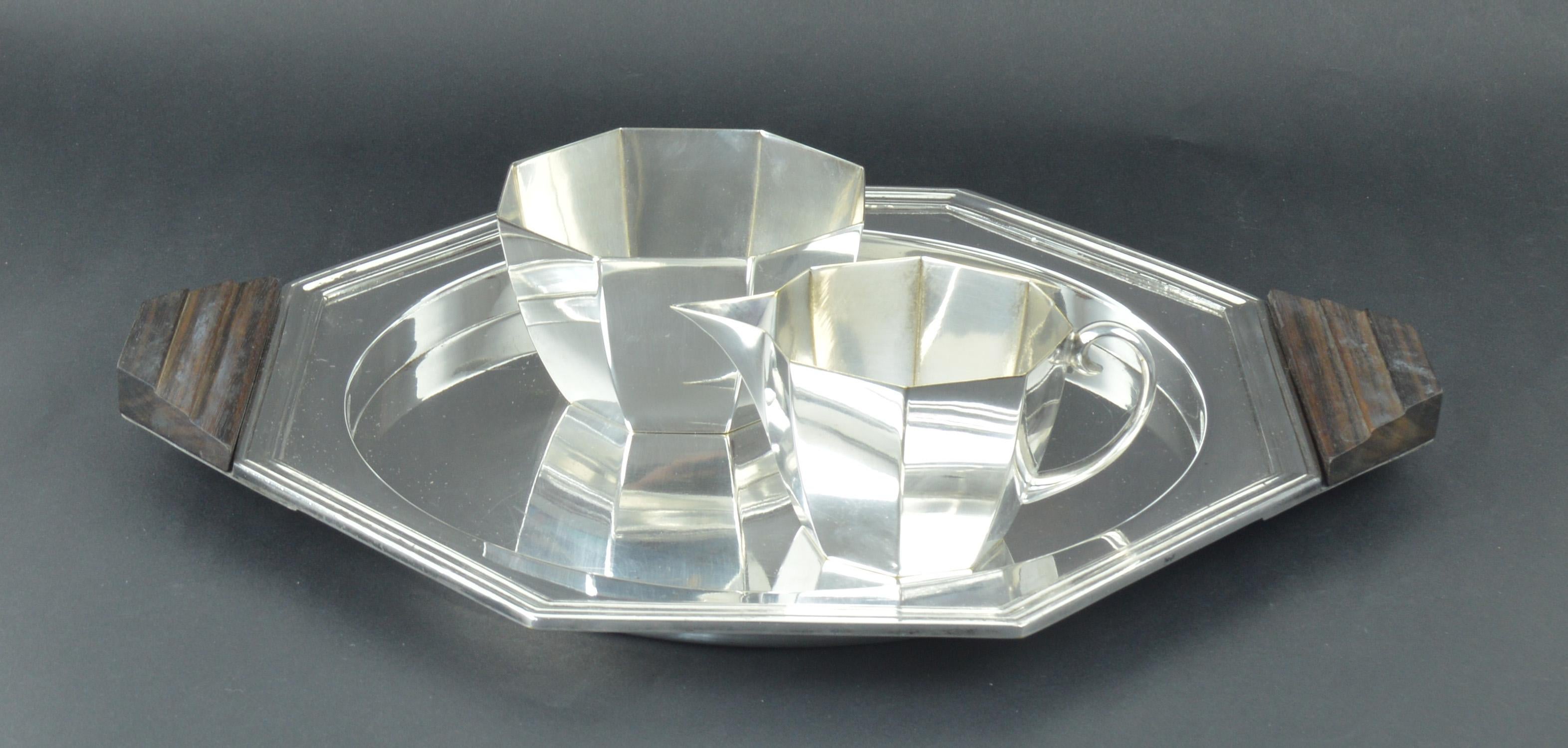 Art Deco Modernist Style Silver Plated Tray In Good Condition In St Annes, Lancashire