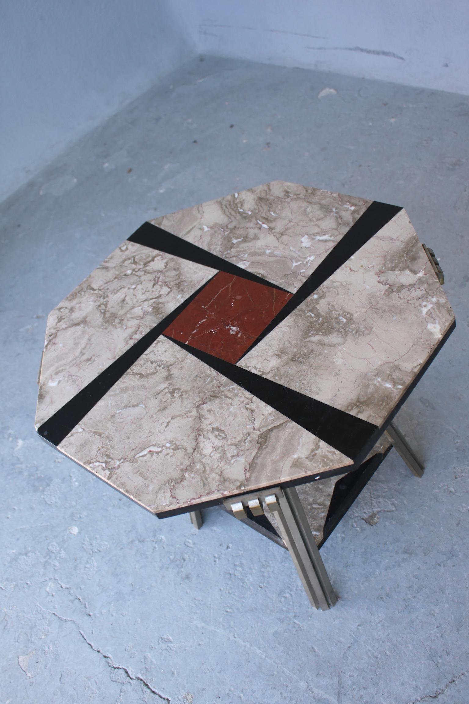 Art Deco Modernist Table (Marketerie) im Angebot