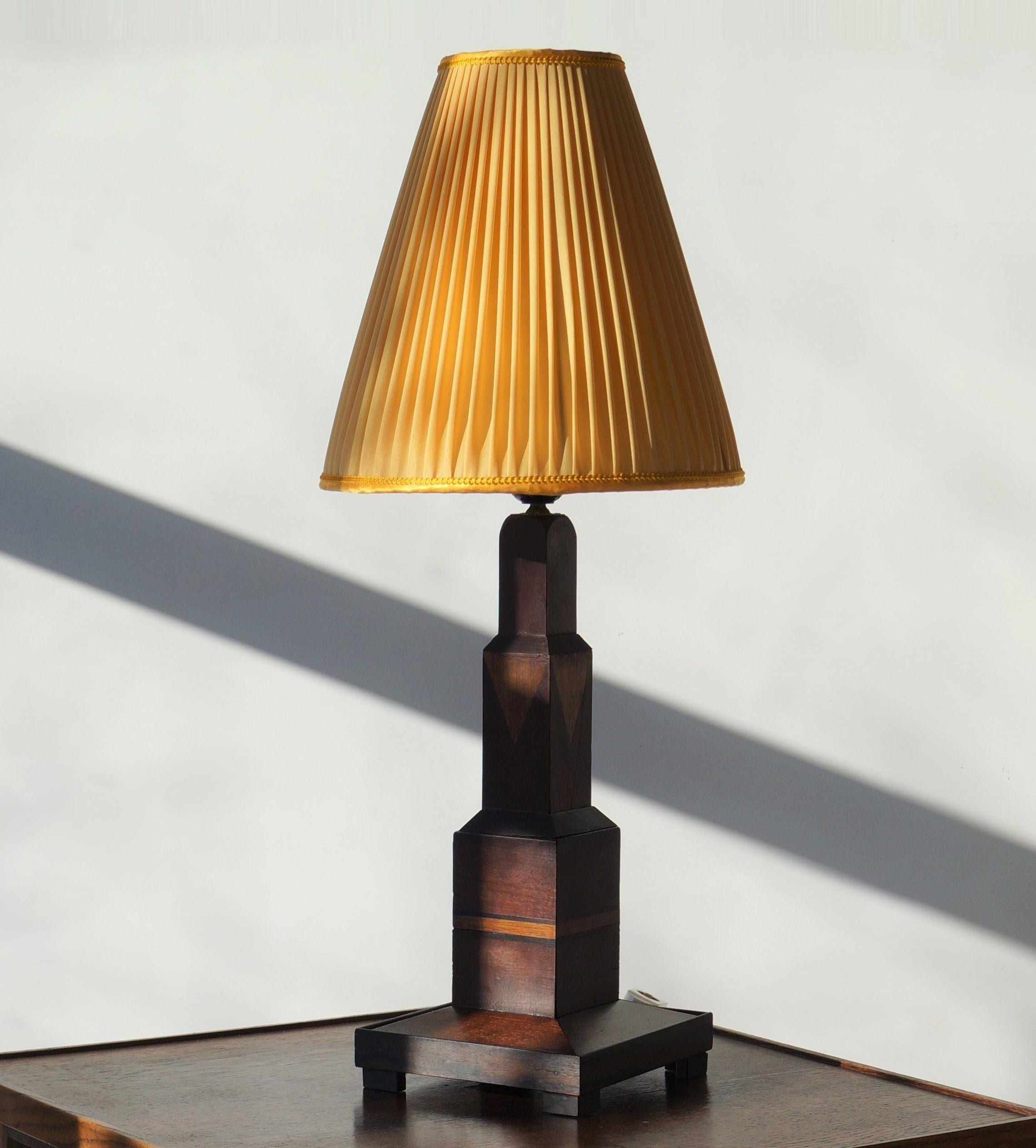 Art Deco Modernist Table Lamp, Netherlands, ca. 1935 3