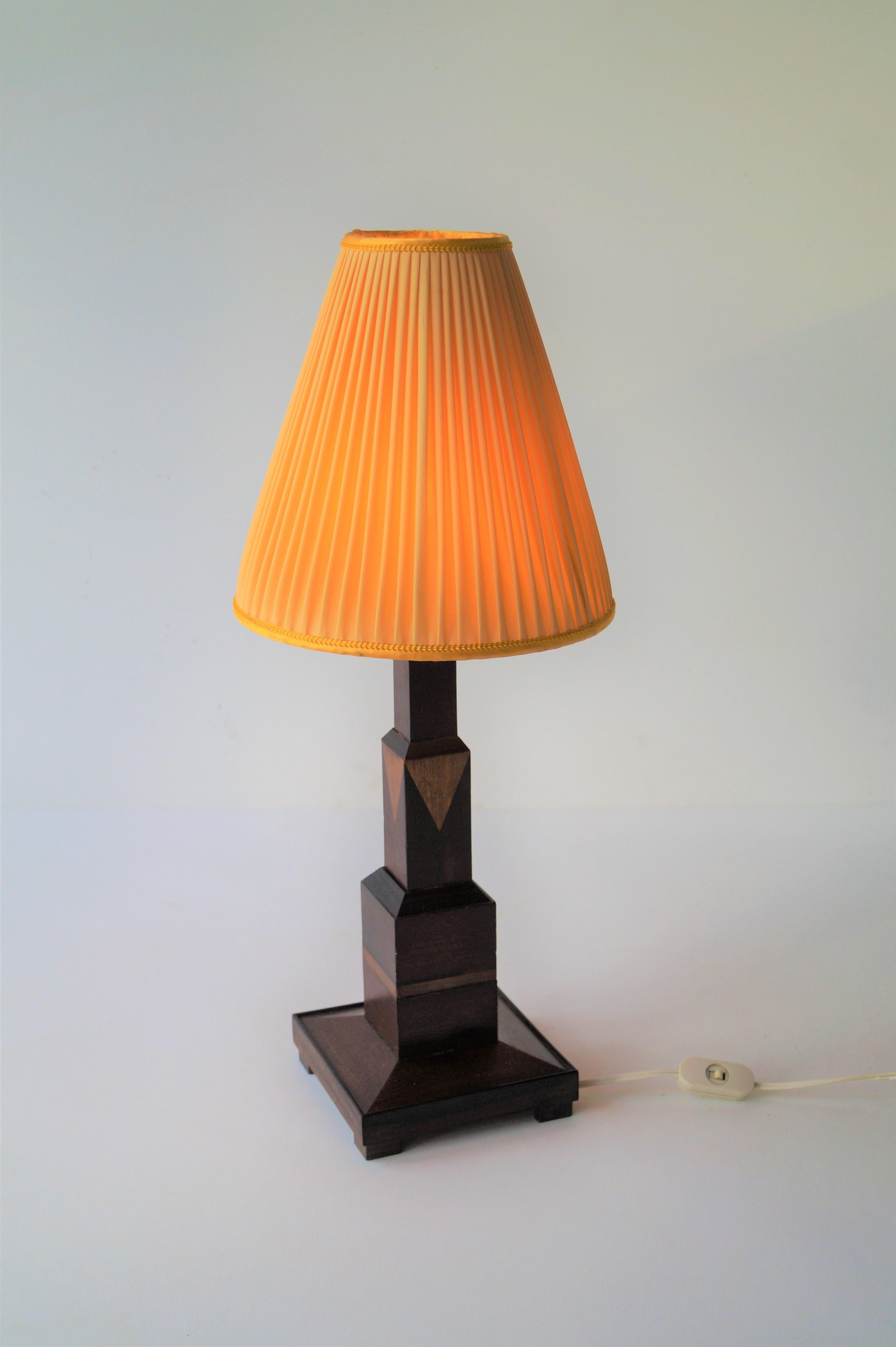 Art Deco Modernist Table Lamp, Netherlands, ca. 1935 8