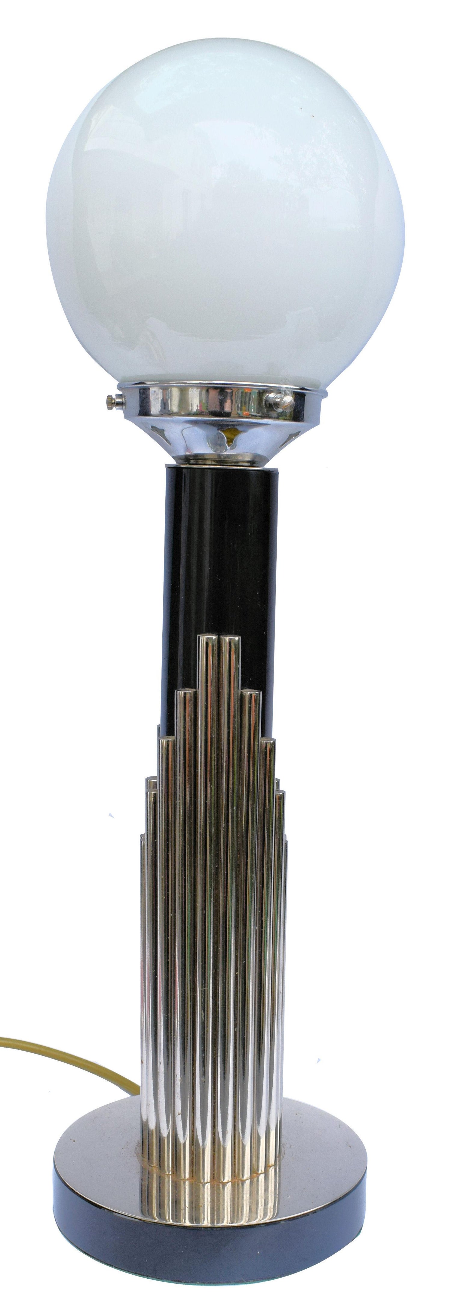 Art Deco Modernist Tall Table Lamp For Sale At 1stdibs