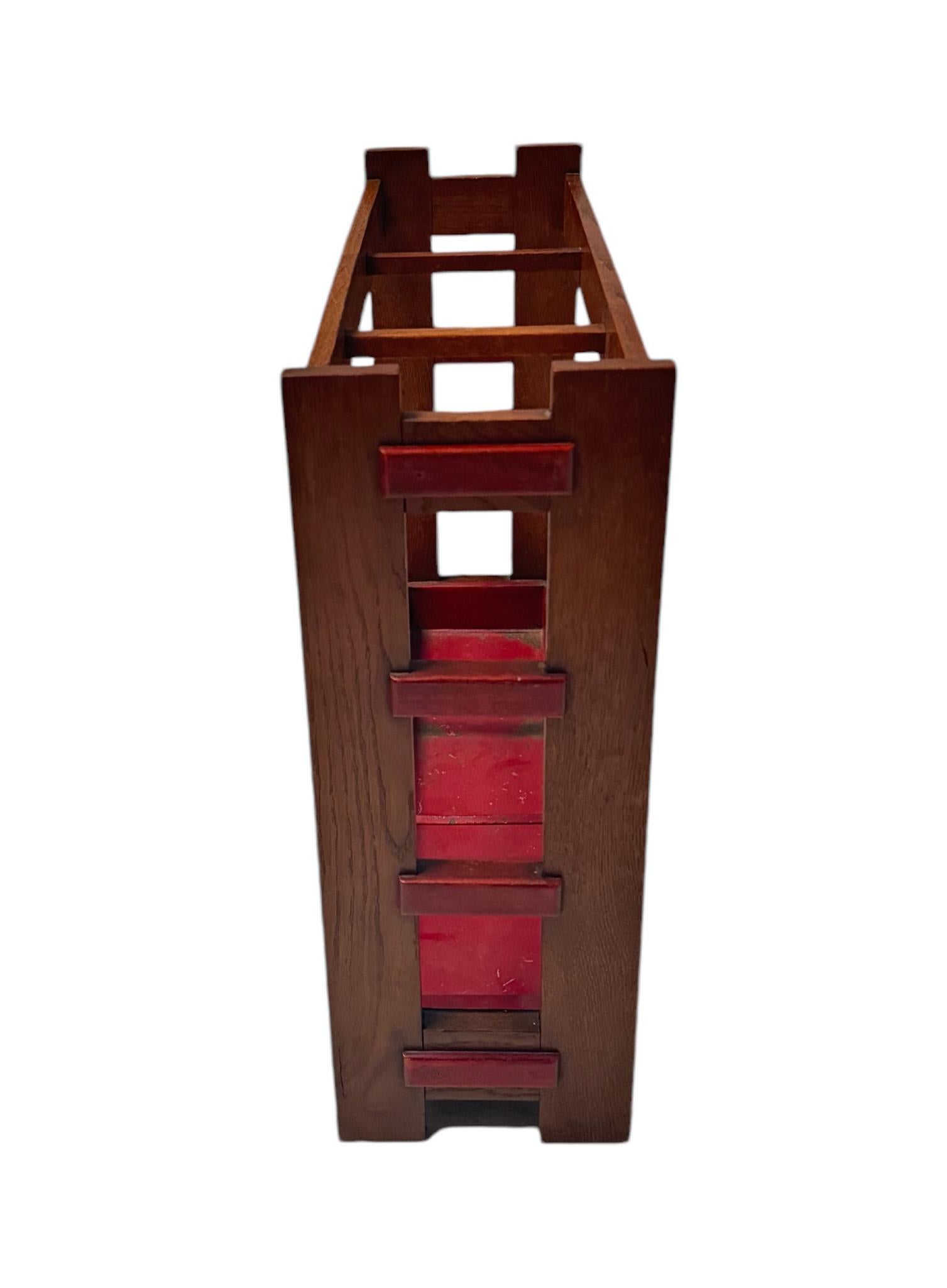 Stand de parapluie moderniste Art déco par P.E.L. Izeren pour De Genneper Molen, années 1920 Bon état - En vente à Amsterdam, NL