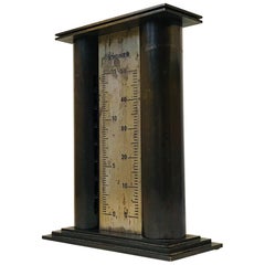 Art Deco Money Bank & Thermometer by Danish Architect Carl Einar Glahn 1884-1971