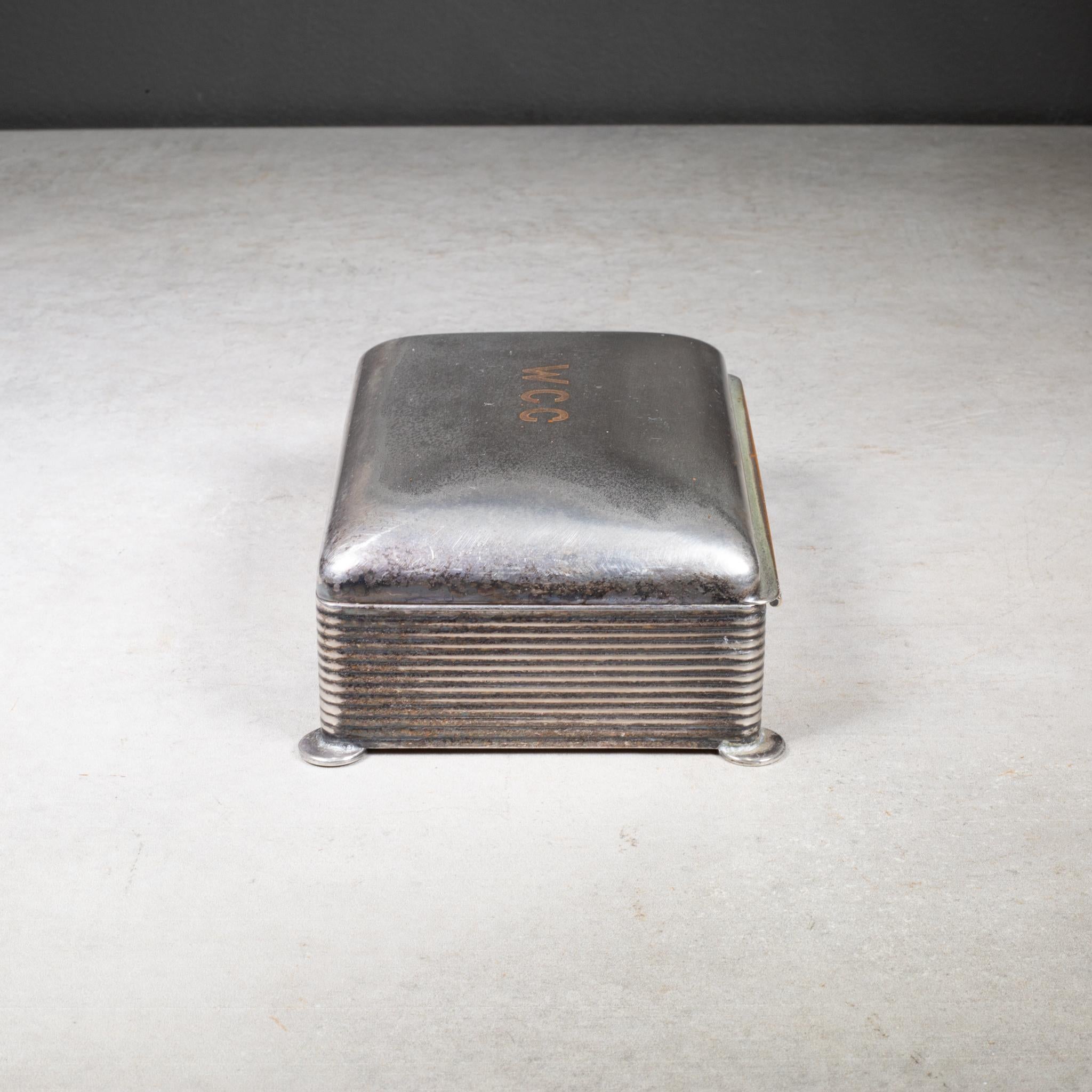 20th Century Art Deco Monogrammed 