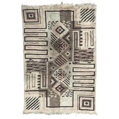 Art Deco Moroccan Rug, 1930s