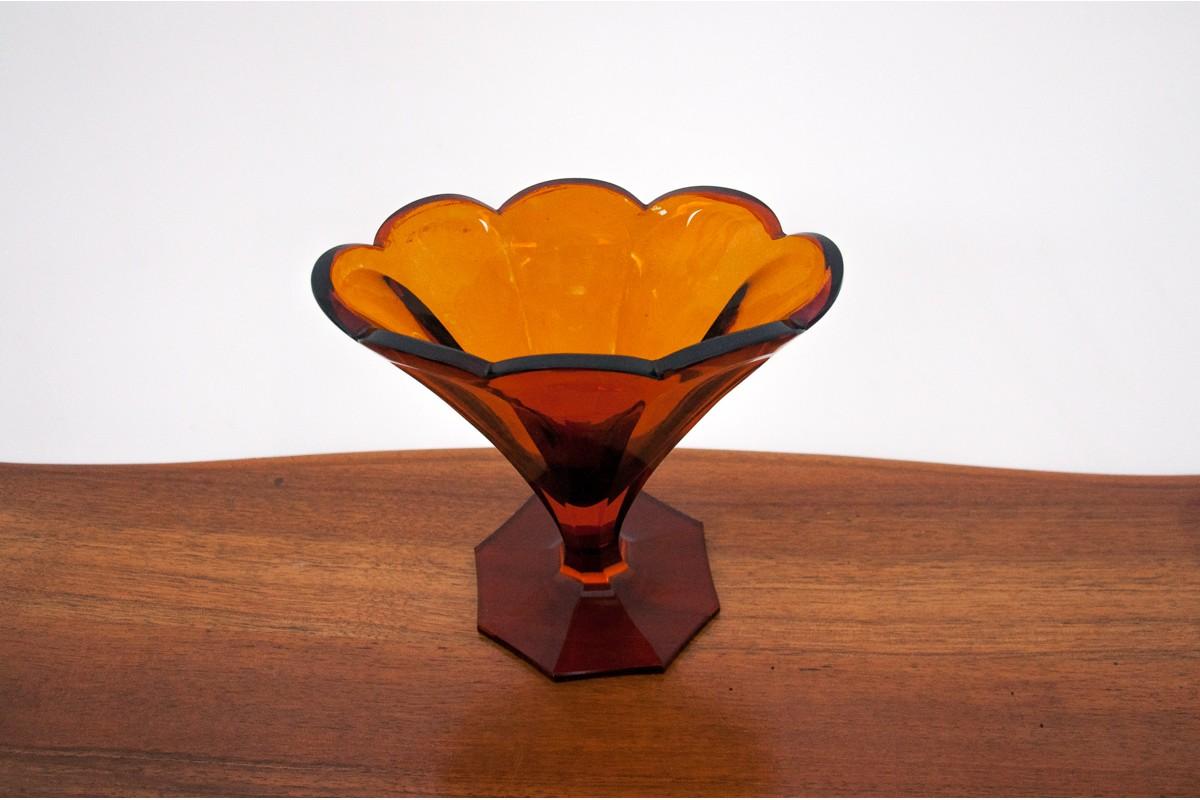 Art Deco Moser Vase, Czechoslovakia, 1950s 1