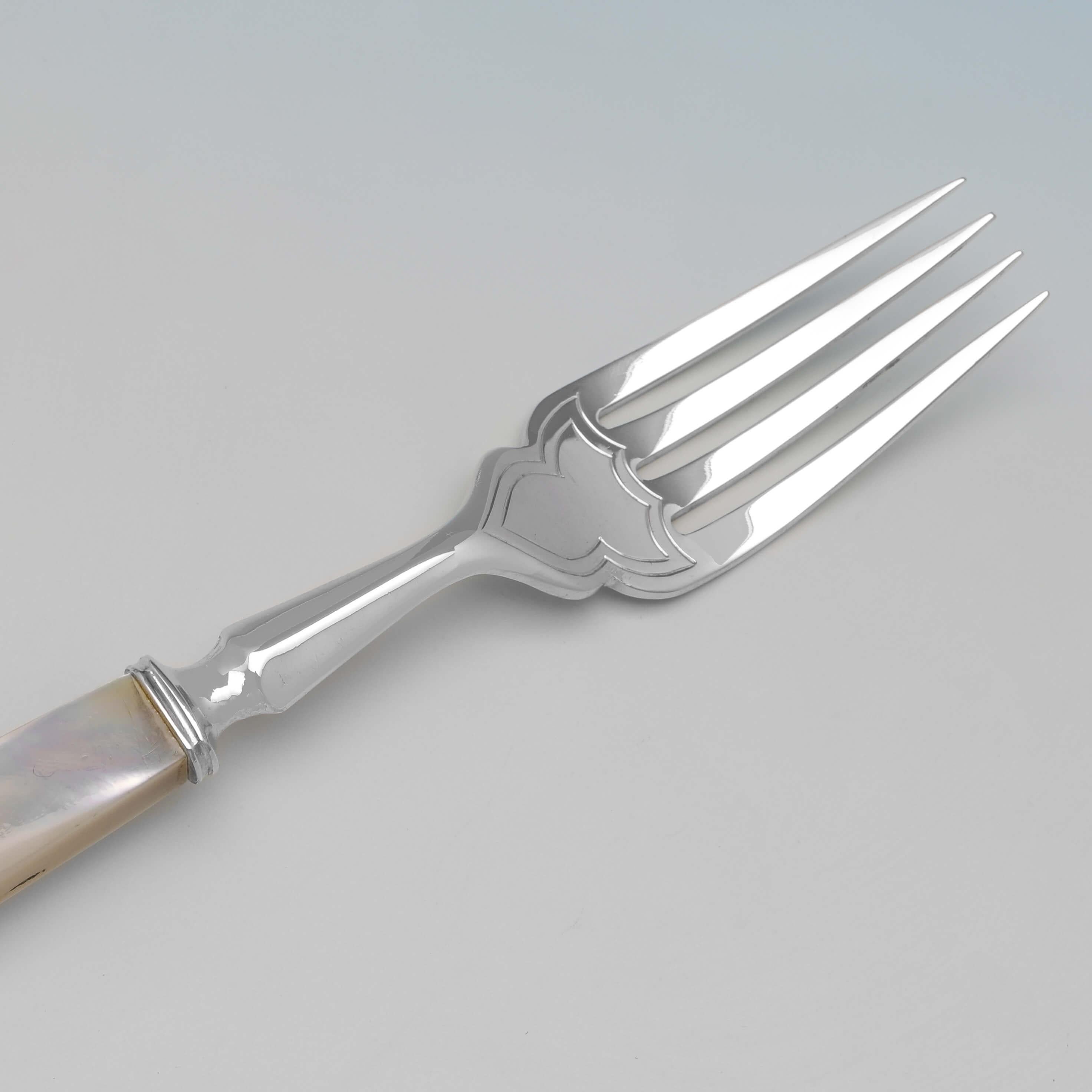art deco cutlery set