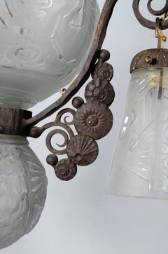 Art Deco Muller Lamp