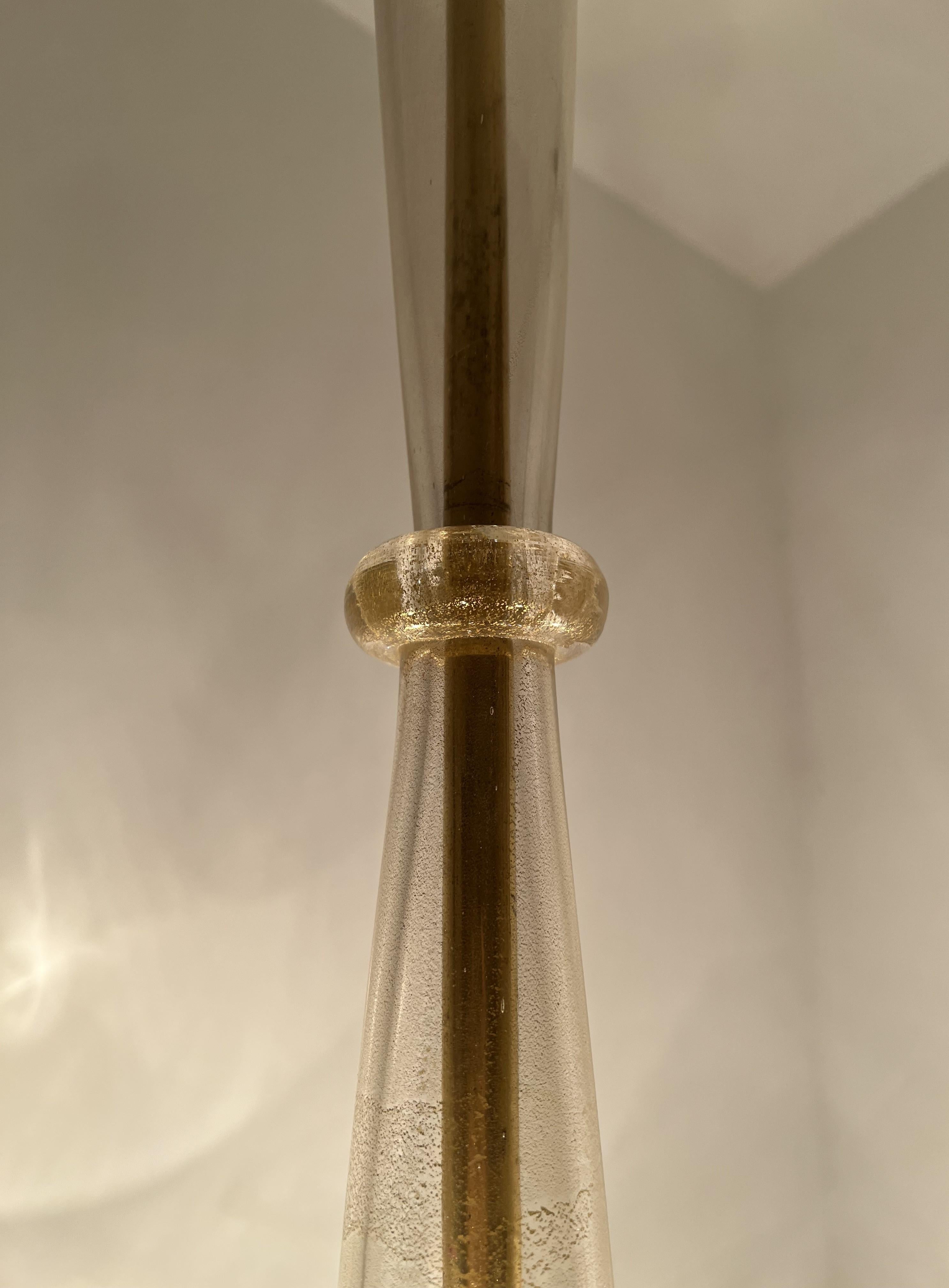Due lampadari a 10 luci in vetro di Murano Art Deco, attribuiti a Seguso, 1935 ca. in vendita 13