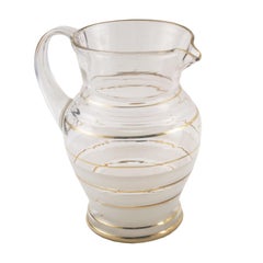 Art Deco Murano Glass Set, Venini Attributable, Decorations Carlo Scarpa Style