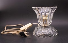 Art Decò Murano Glass Table Lamp by Barovier e Toso, 1950