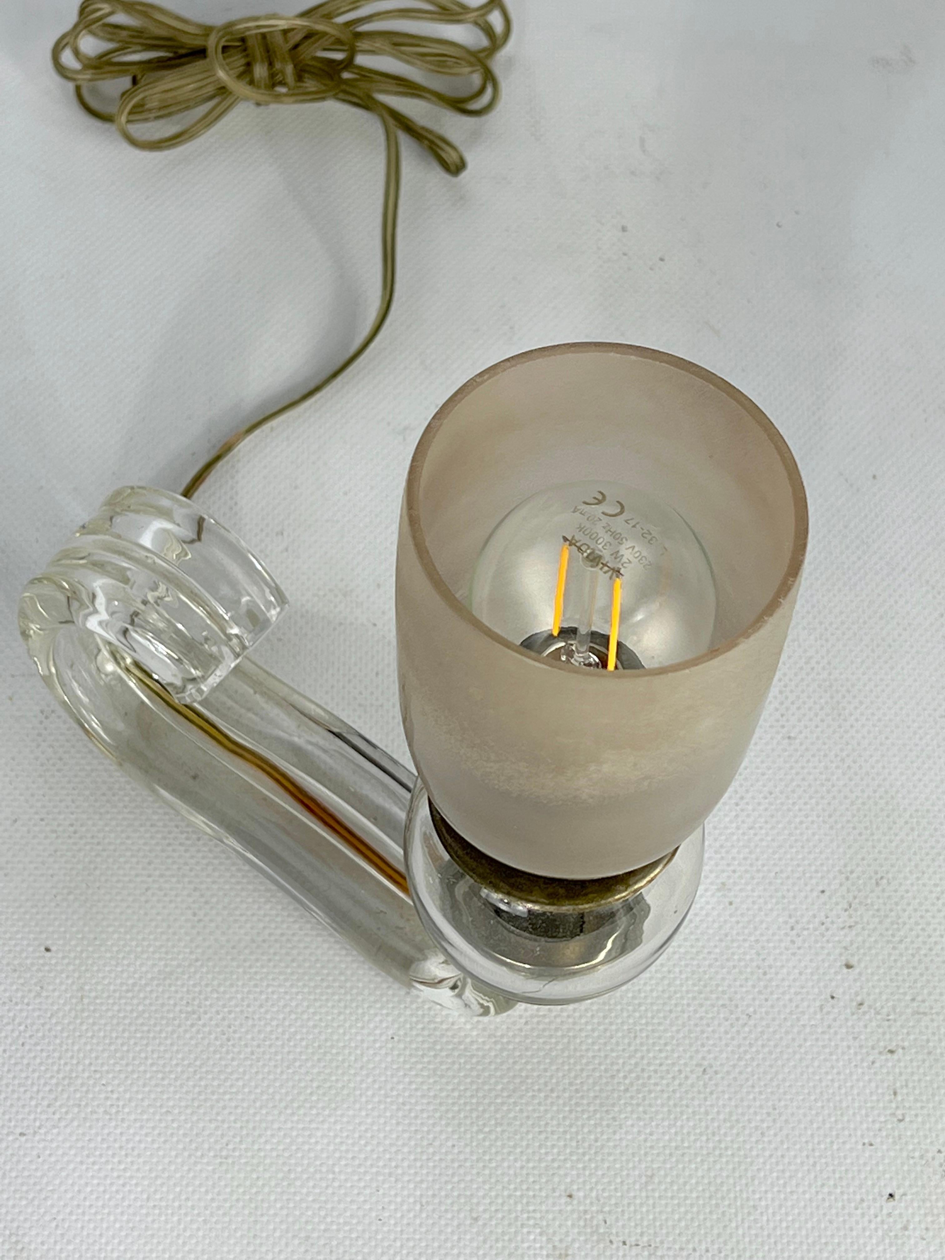Lampe de bureau Art Déco en verre de Murano par Barovier. Italie années 30 en vente 3