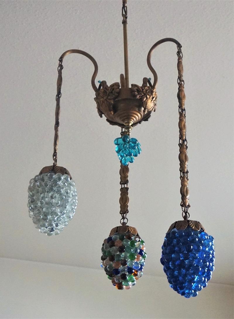 murano grape chandelier