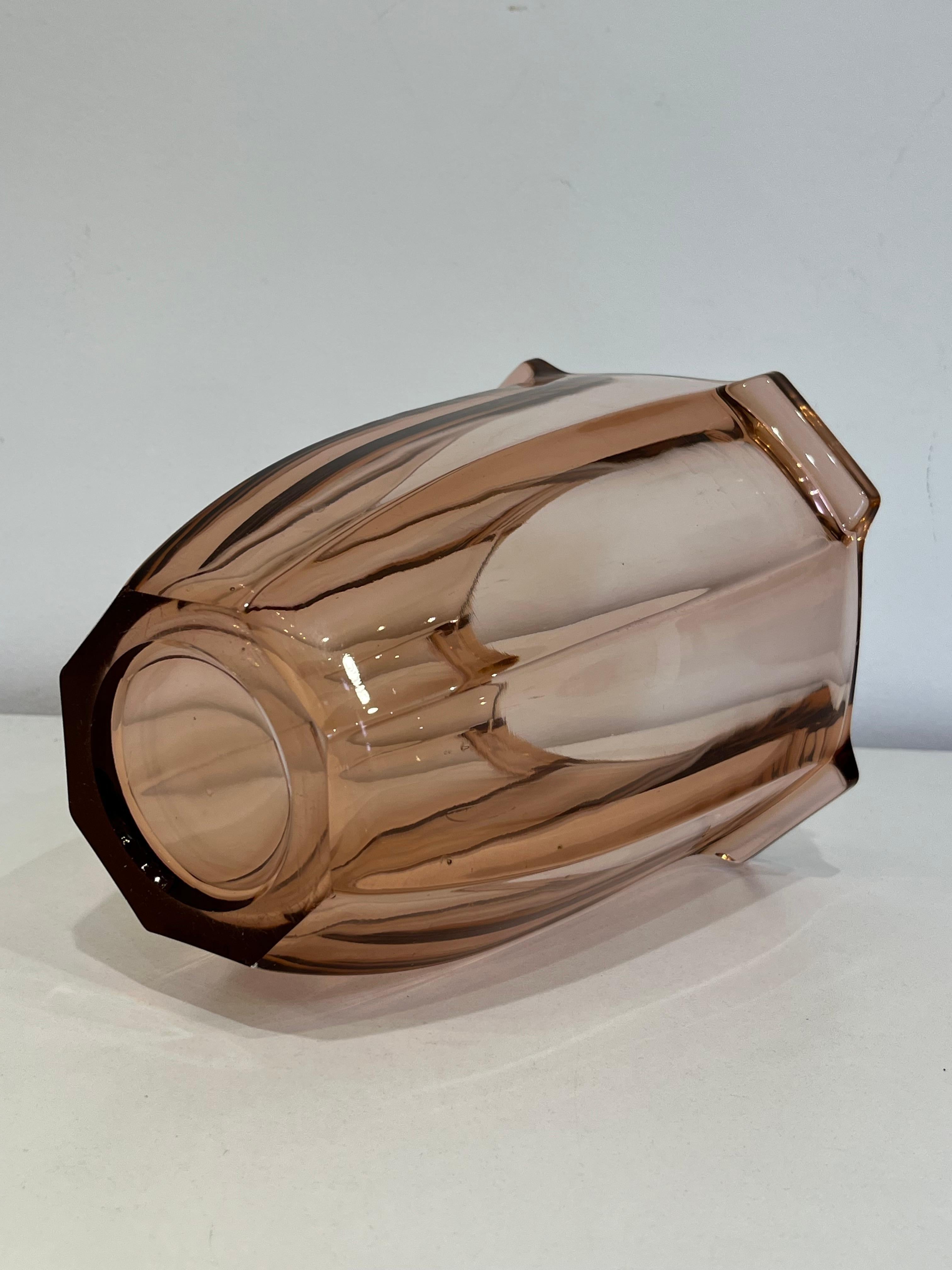 Art Deco Murano Glass Vase, 1930s For Sale 2