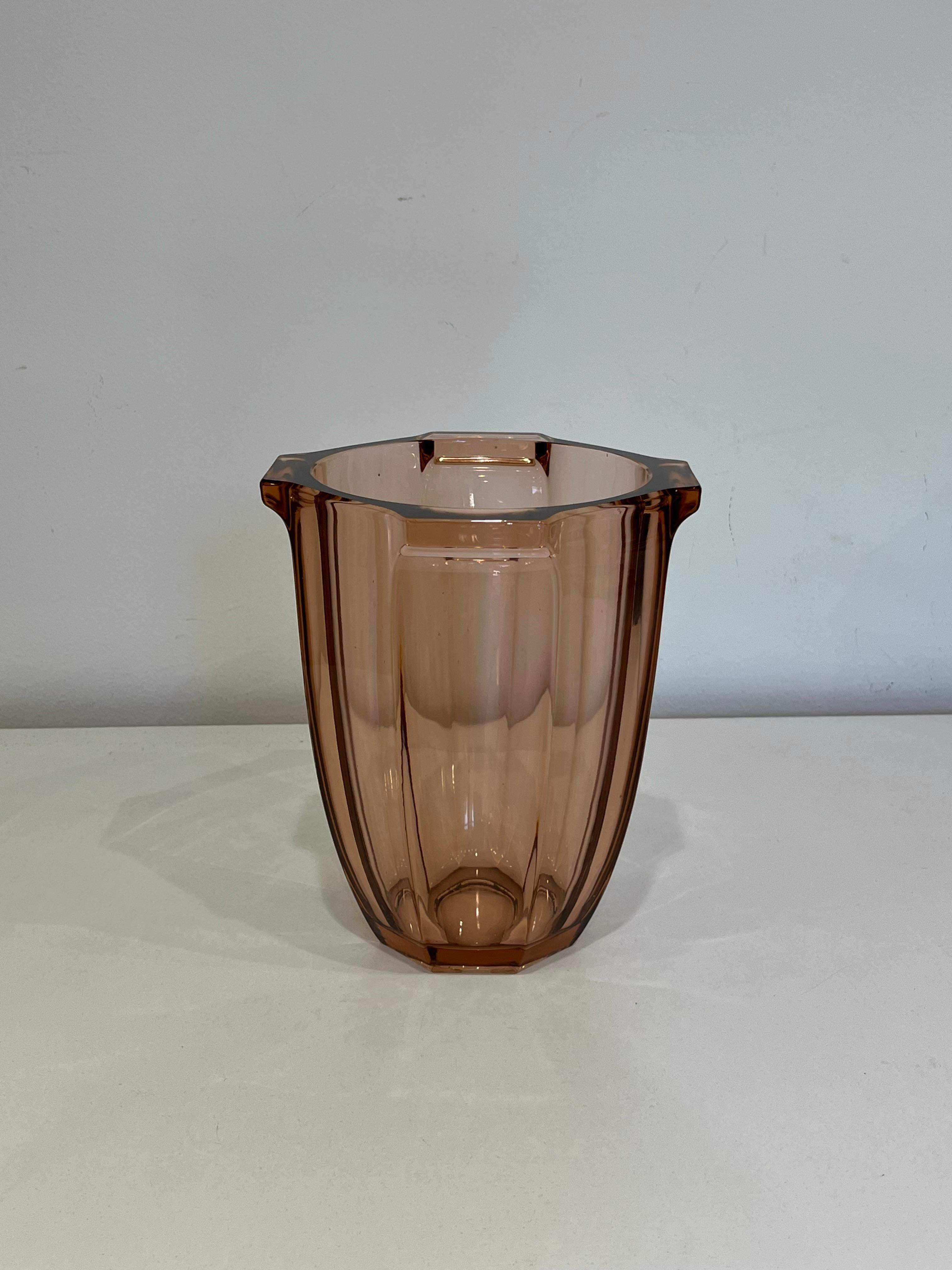 Art Deco Murano Glass Vase, 1930s For Sale 4