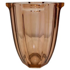 Art Deco Murano Glasvase, 1930er Jahre