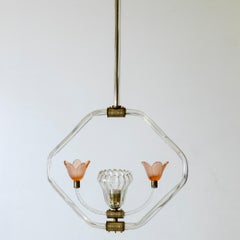Art Deco Murano Light by Ercole Barovier