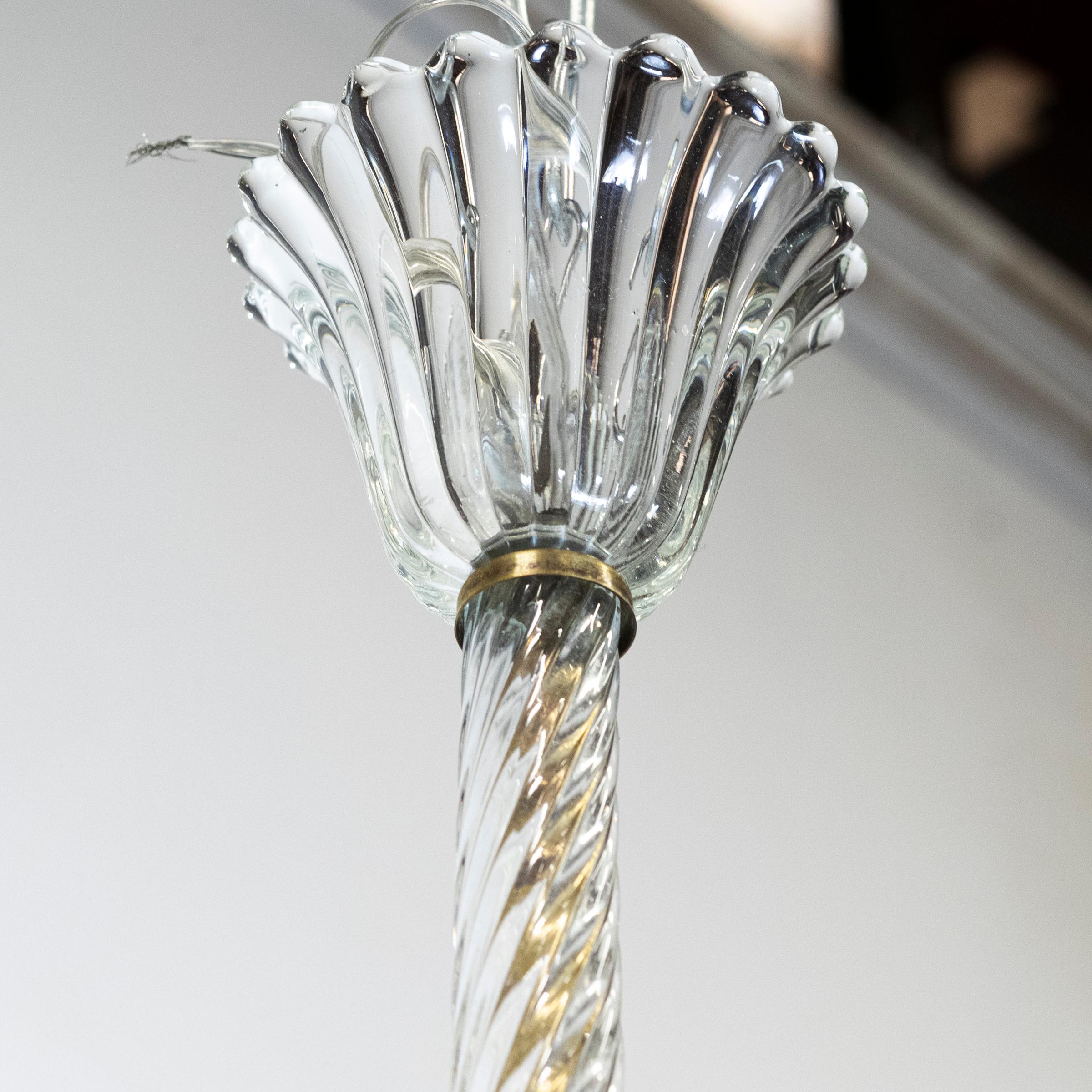Art Deco Murano Light by Ercole Barovier en vente 1