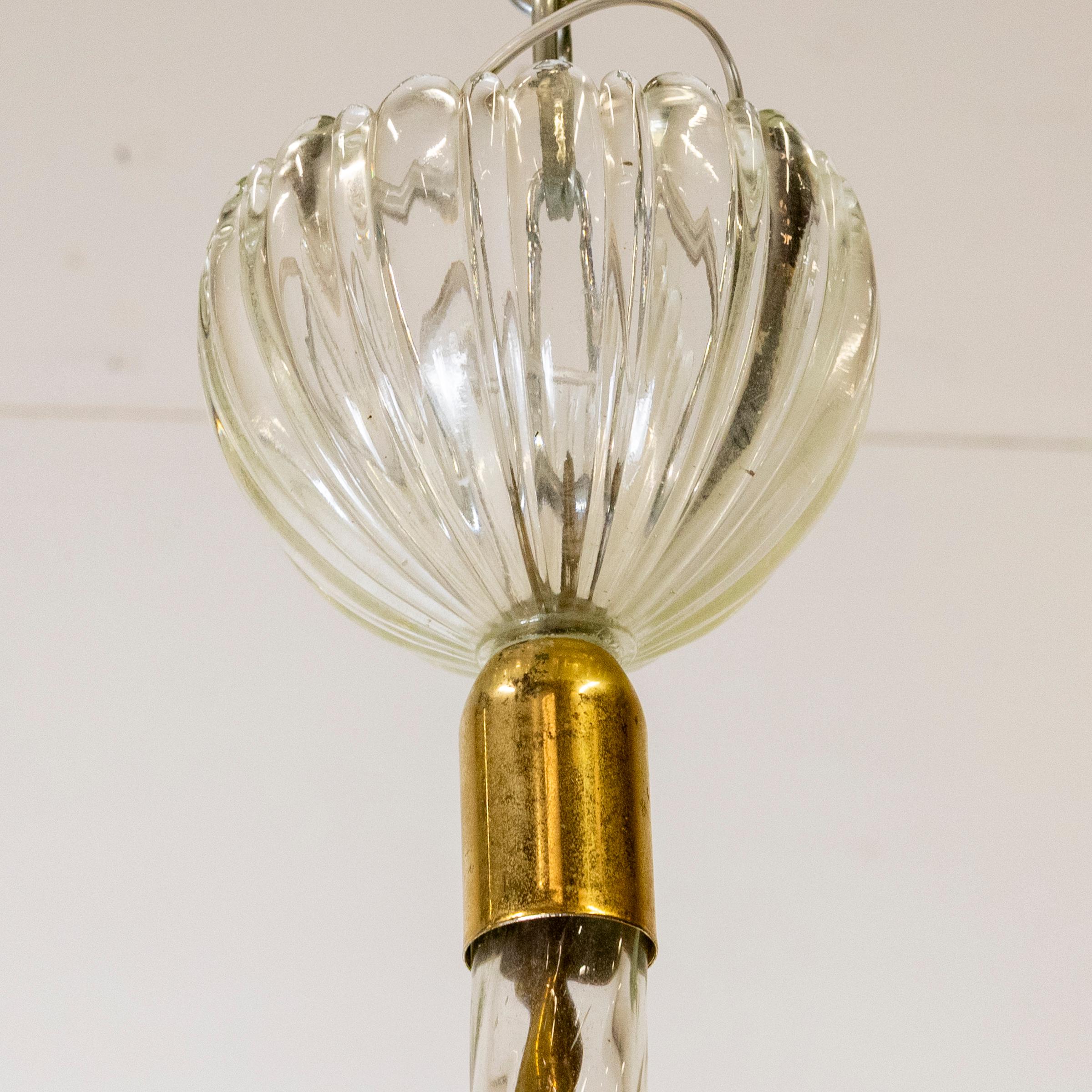 Art Deco Murano Light by Ercole Barovier en vente 1