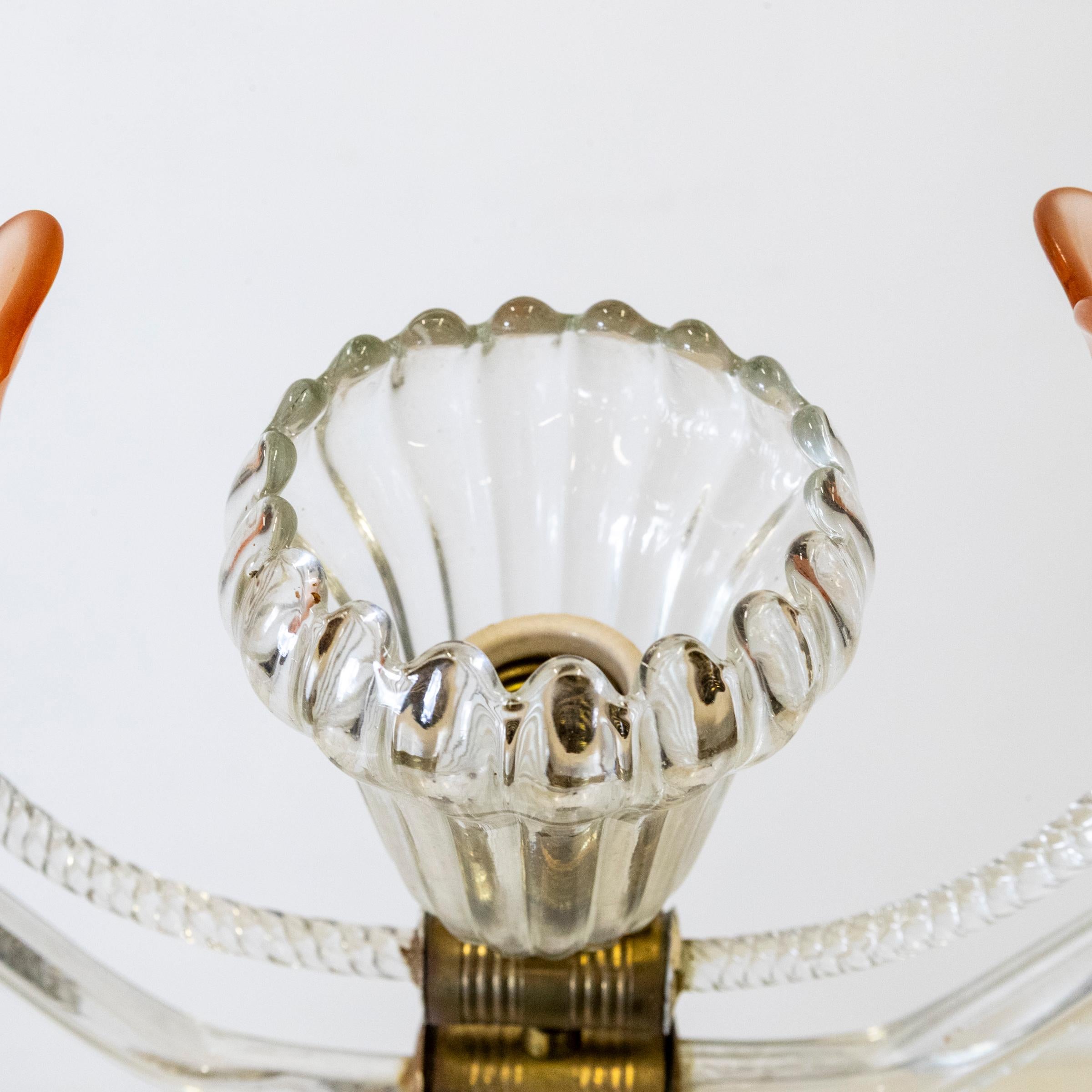 Lampada Art Deco Murano di Ercole Barovier in vendita 2