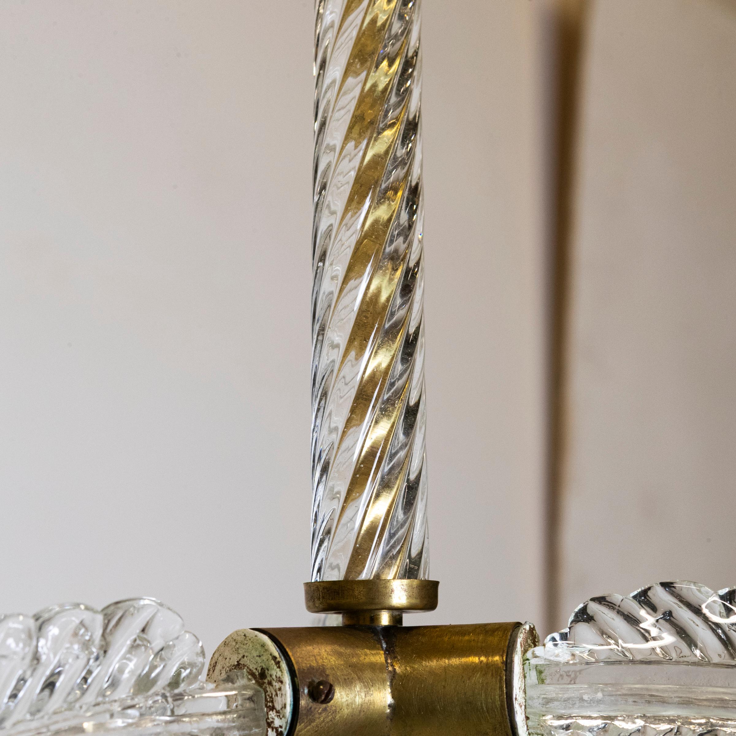 Art Deco Murano Light by Ercole Barovier en vente 2