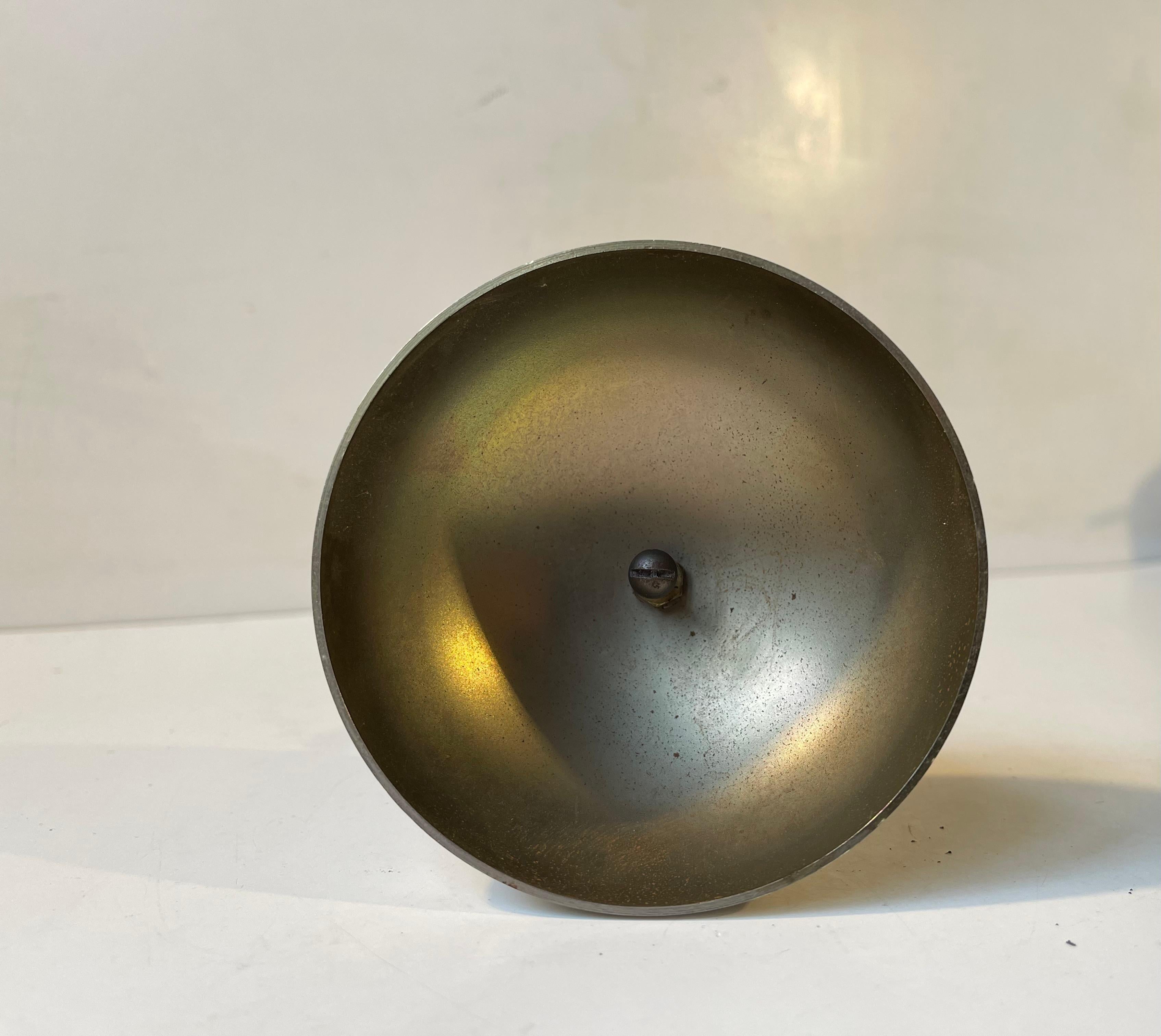 20th Century Art Deco Mythological Bronze Ornament of Atlas, 1920s For Sale