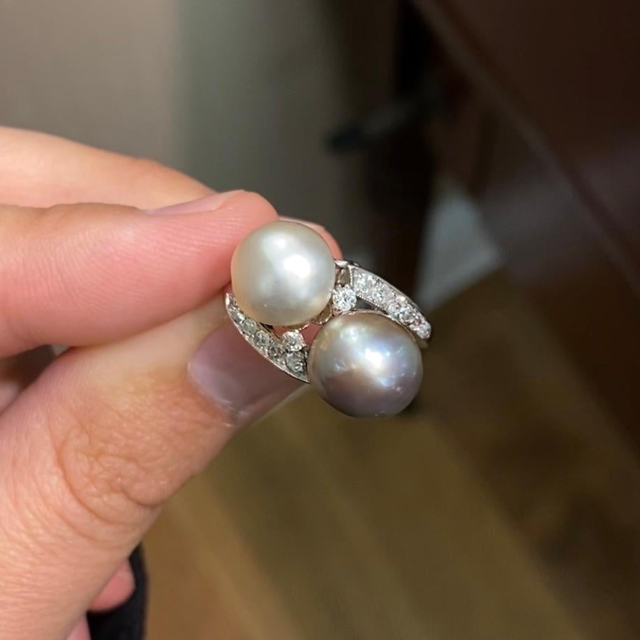natural pearl rings