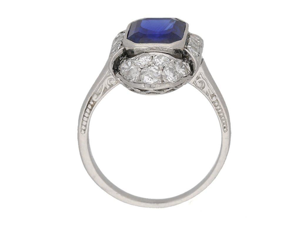natural sapphire engagement rings