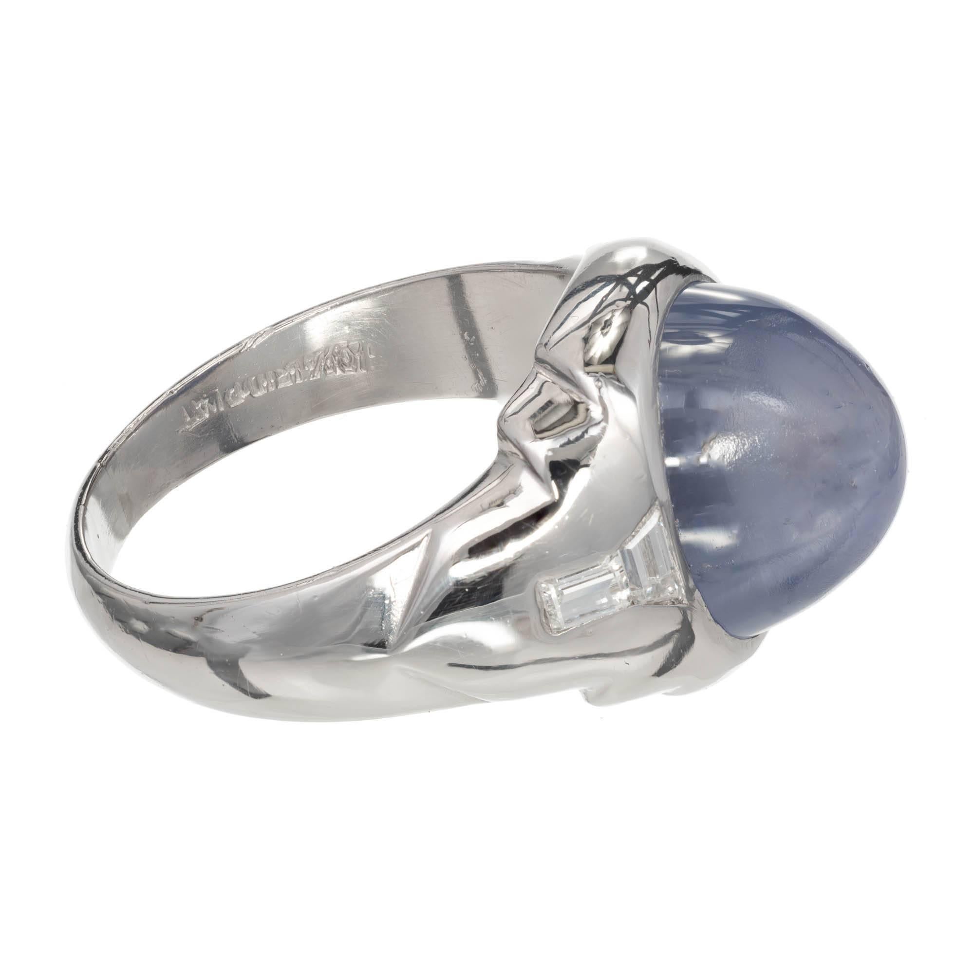 star sapphire wedding ring