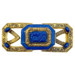Art Deco Neiger Brothers Dragon Buckle 1920s