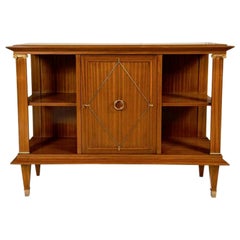 Art Deco Neoclassical Cabinet in Cuban Mahogany by Pierre Lardin, France, 1940