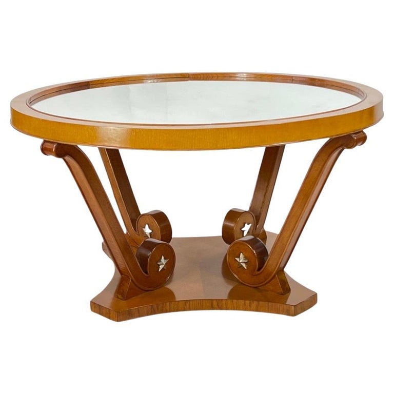 Art Deco Neoclassical Coffee Table For Sale at 1stDibs
