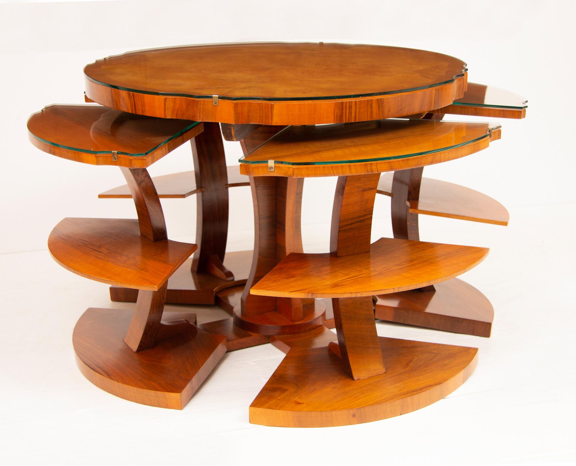 Art Deco Nest of Tables by Harry and Lou Epstein 5
