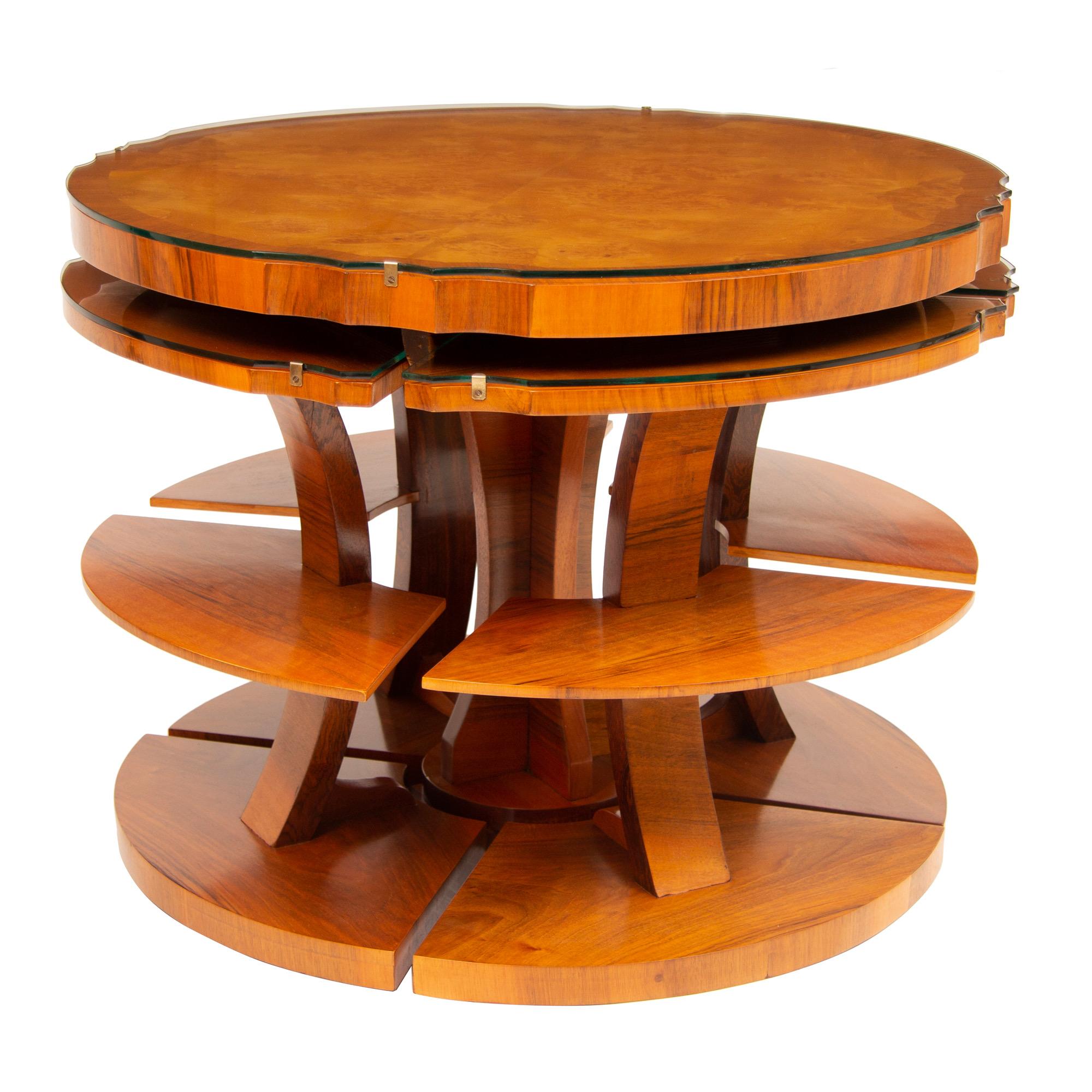 Art Deco Nest of Tables by Harry and Lou Epstein