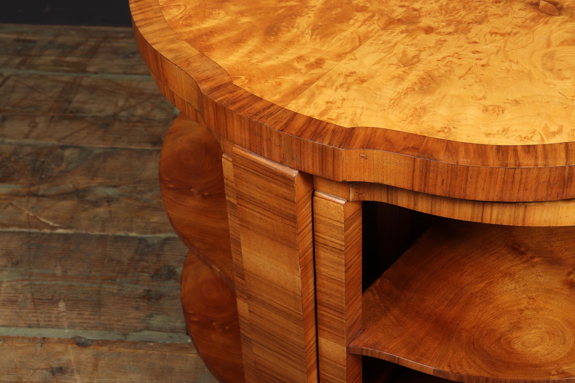 Art Deco Nest of Tables by Harry & Lou Epstein, c1930 6