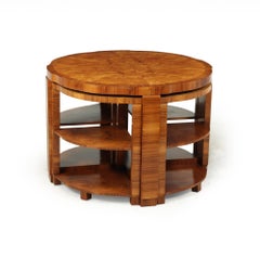 Art Deco Nest of Tables by Harry & Lou Epstein, c1930