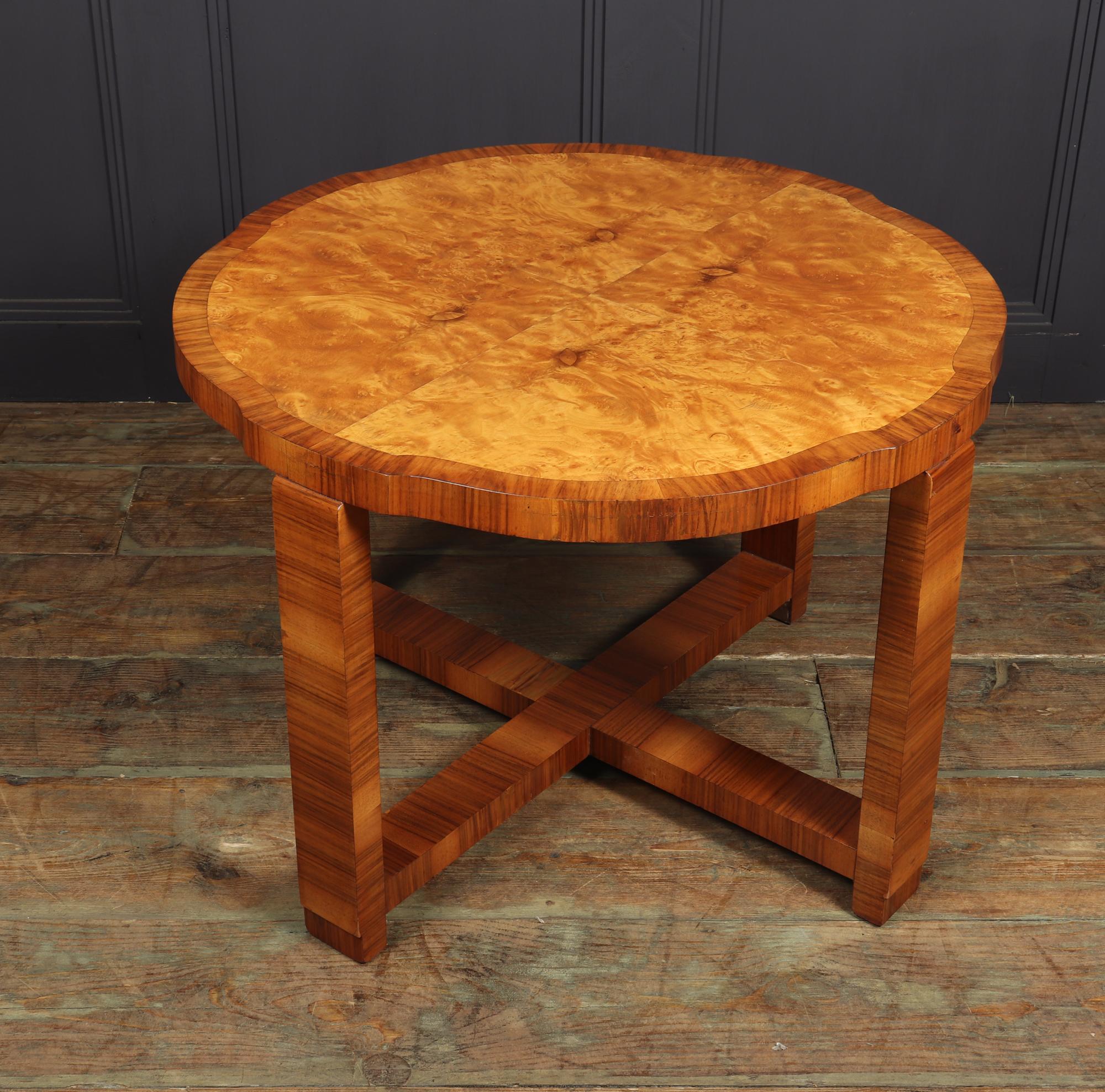 European Art Deco Nest of Tables by Harry & Lou Epstein, c1930