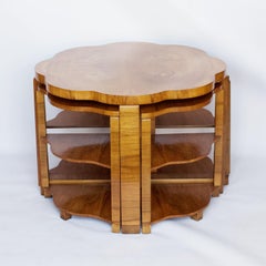 Art Deco Nest of Tables by Harry & Lou Epstein English, circa 1930