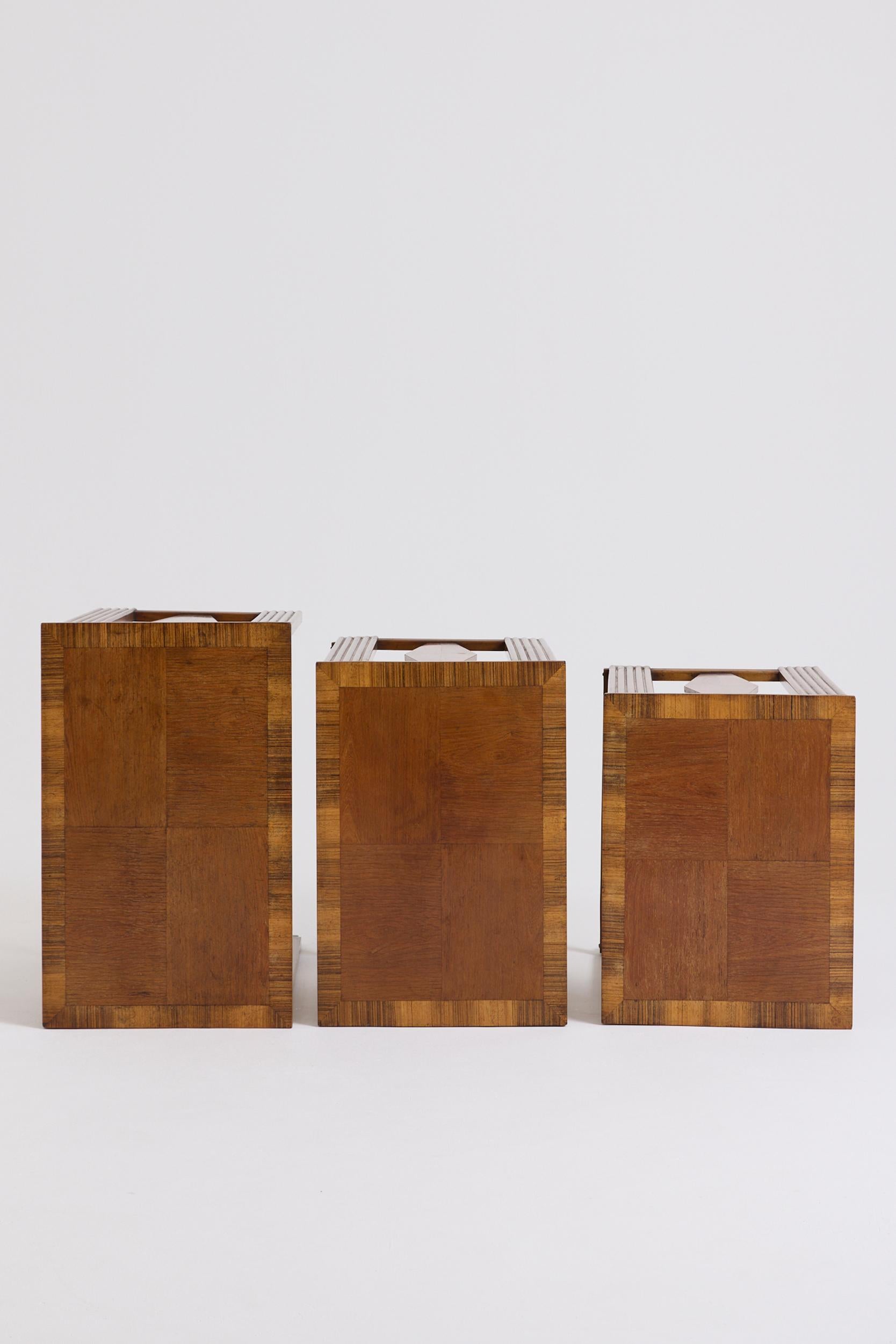 Tables gigognes Art déco en vente 4