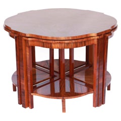 Vintage Art Deco Nest of Tables