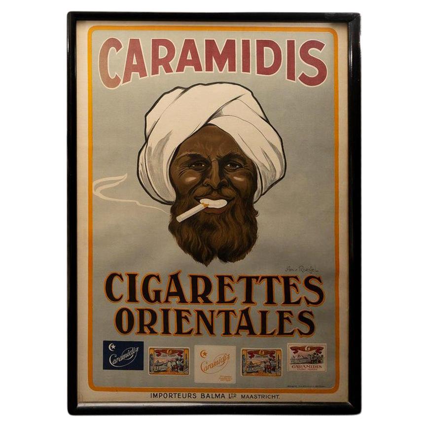 Art Deco Netherlands Poster "Caramidis"