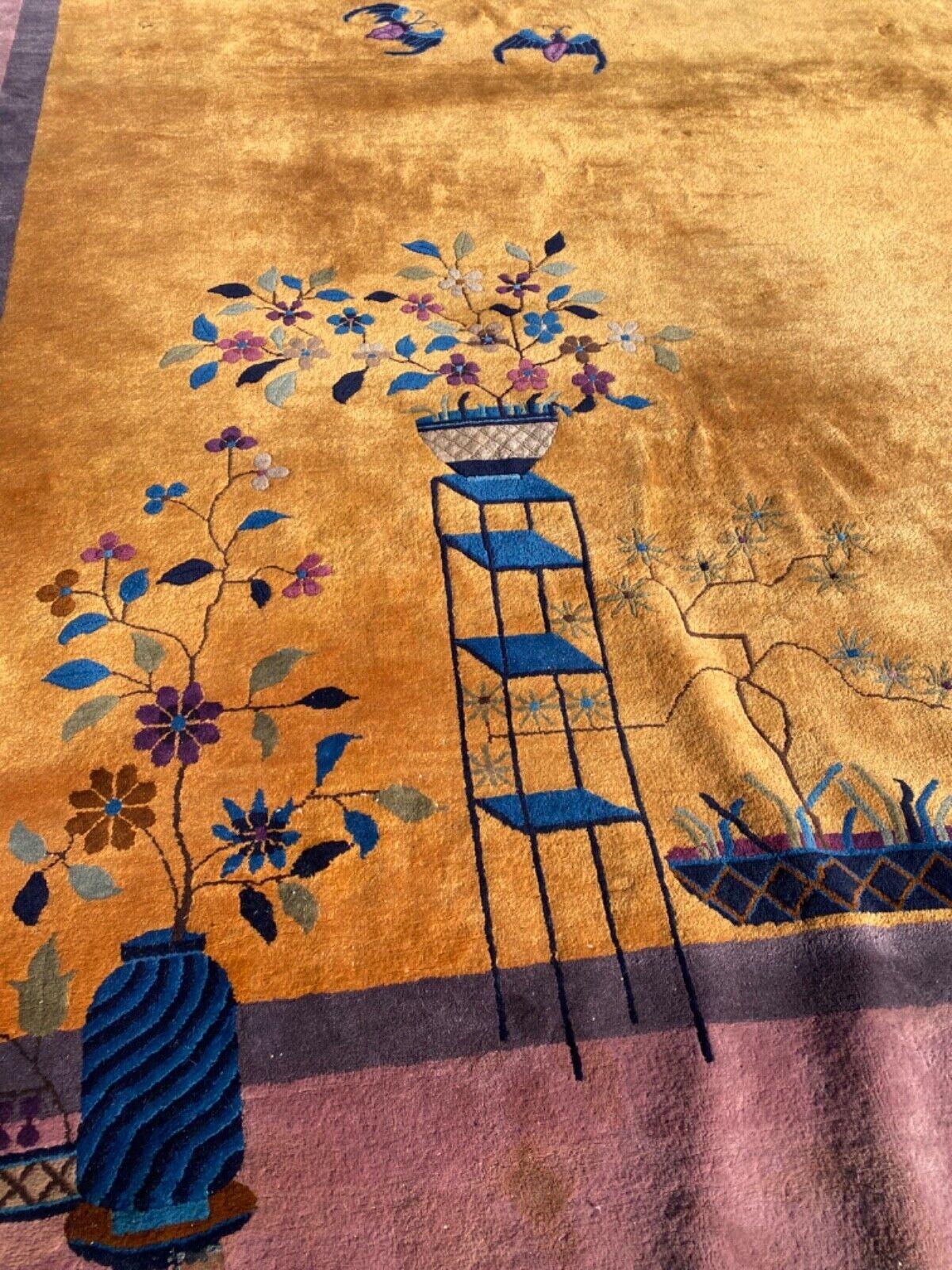 Tappeto Art Deco Nichols Rugs 9'x12' in vendita 2