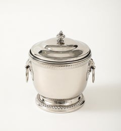 Art Deco Nickel Ice Bucket