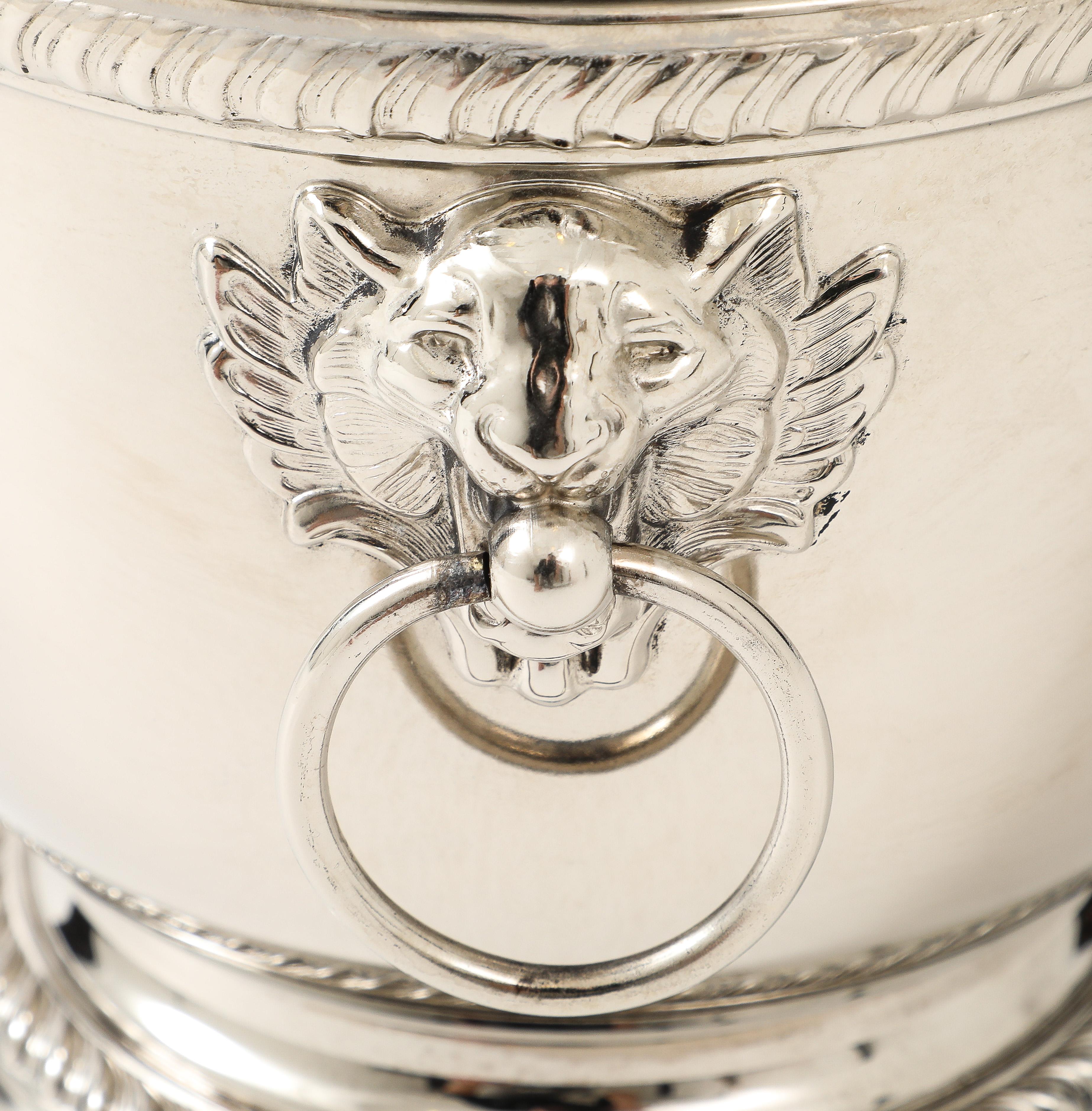 Art Deco Nickel Ice Bucket For Sale 3