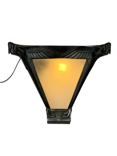 Art Deco Nickel-Plated Bronze Wall Light or Sconce by Max Le Verrier, 1920s
