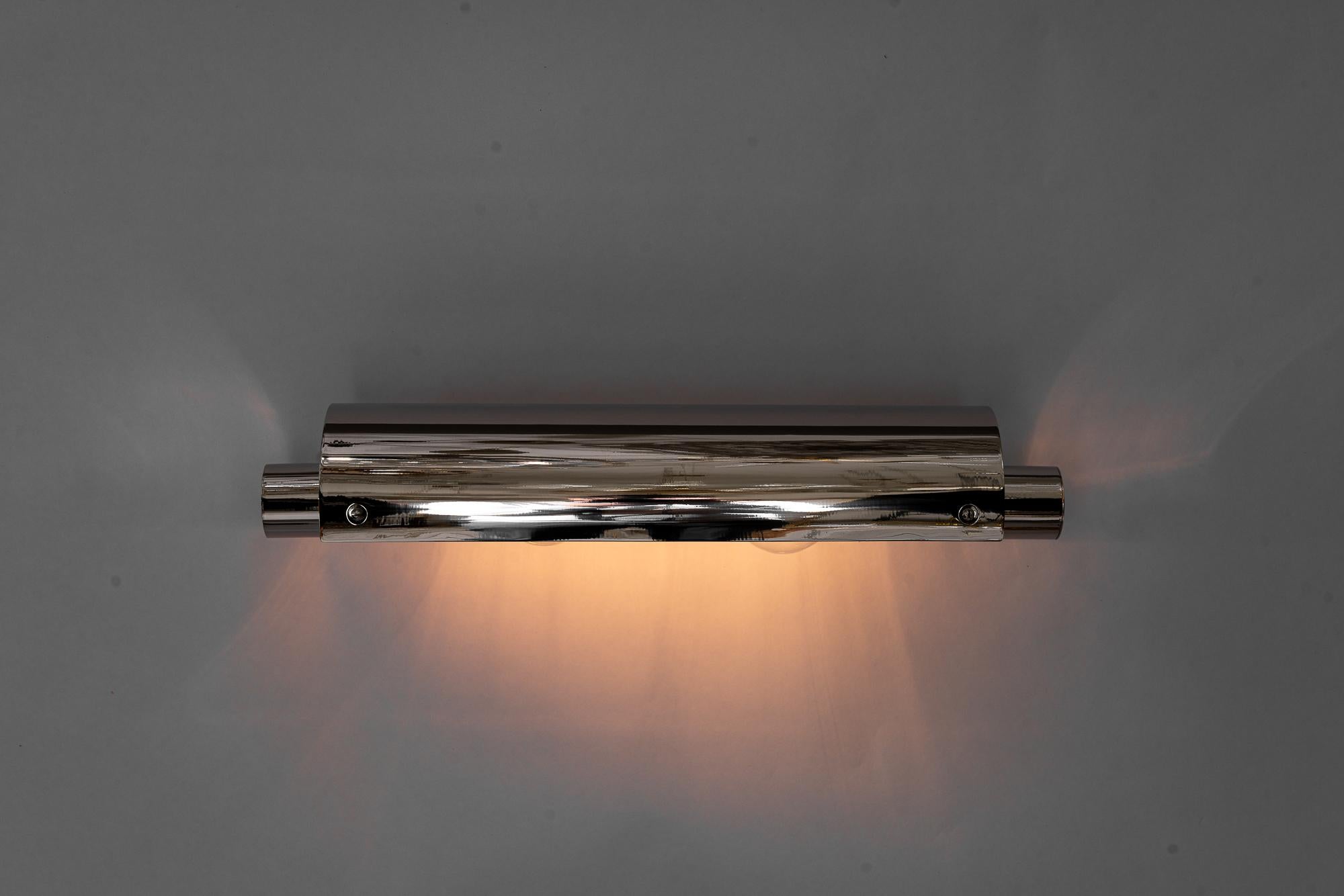 Aplique Art Déco niquelado viena años 20 aproximadamente en venta 2