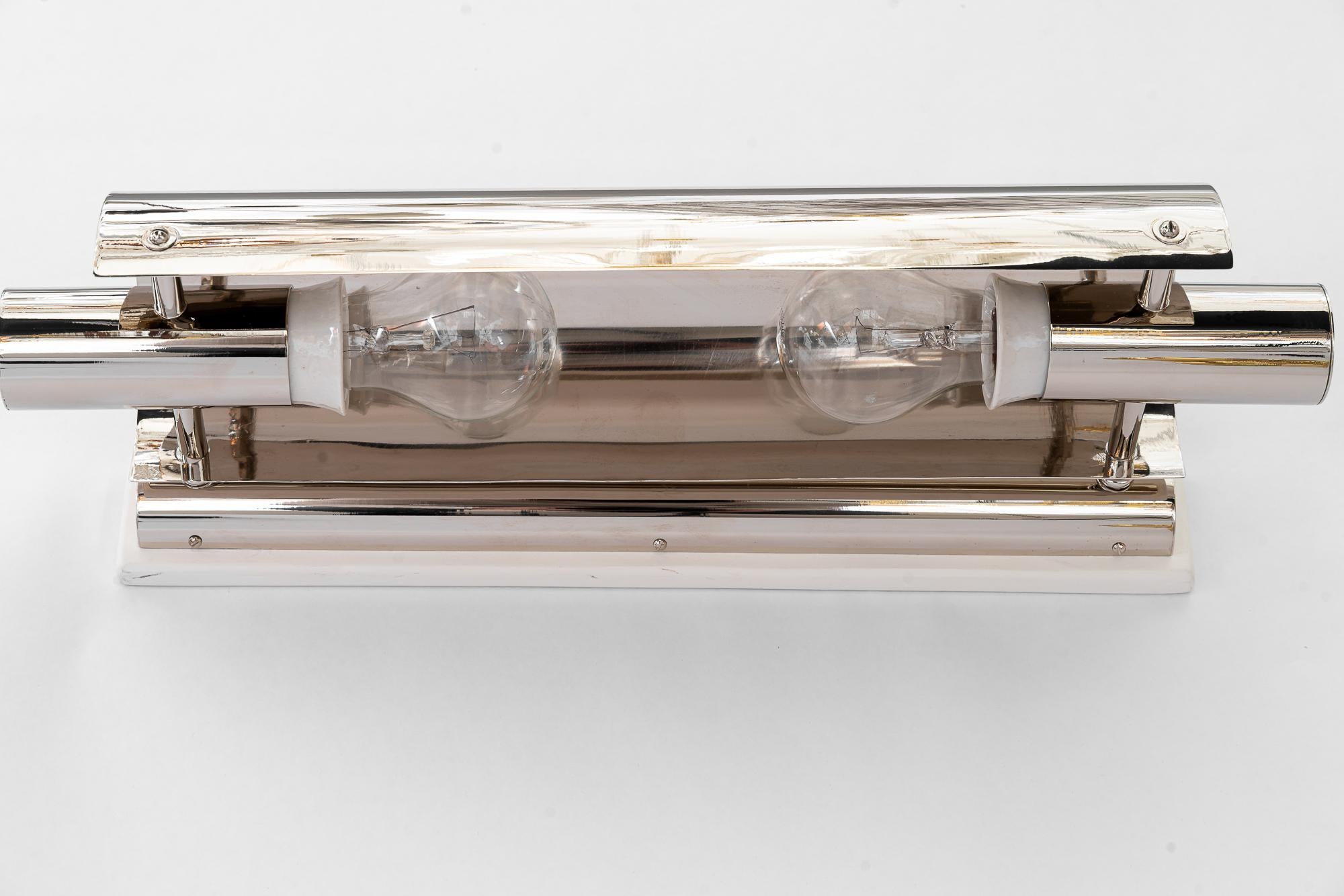 Aplique Art Déco niquelado viena años 20 aproximadamente en Bueno estado para la venta en Wien, AT