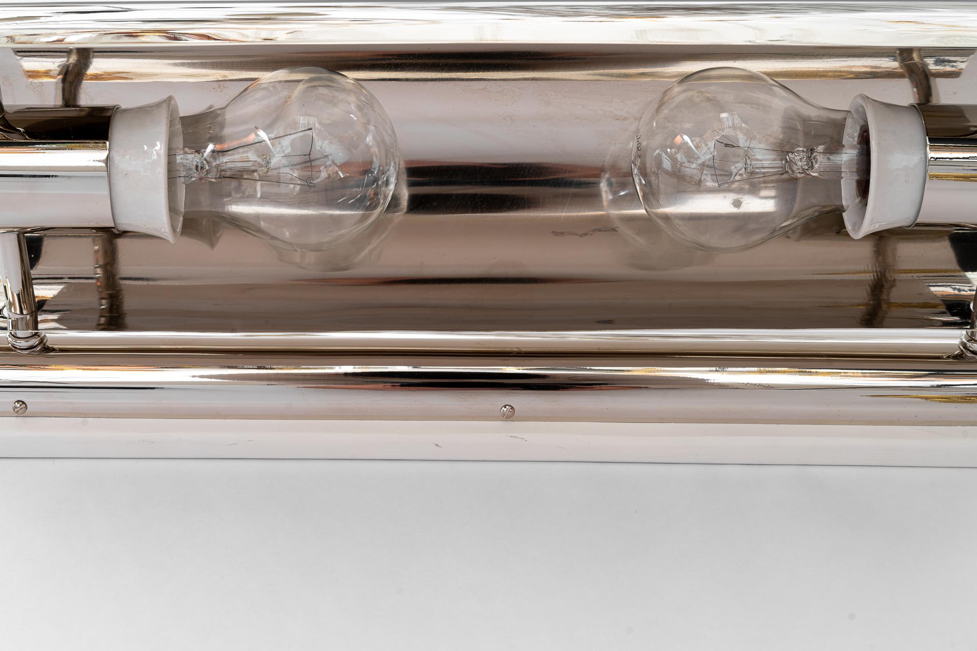 Aplique Art Déco niquelado viena años 20 aproximadamente Níquel en venta